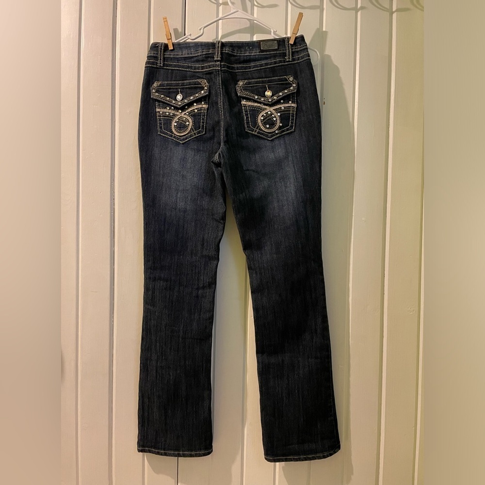 Earl bling bootleg jeans-8 like new